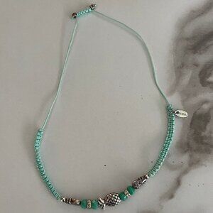3 for $15 -- Island Reflections Stone Bracelet Pineapple Mint - NWOT